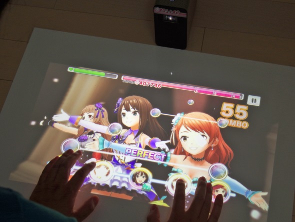 デレステをプレイ